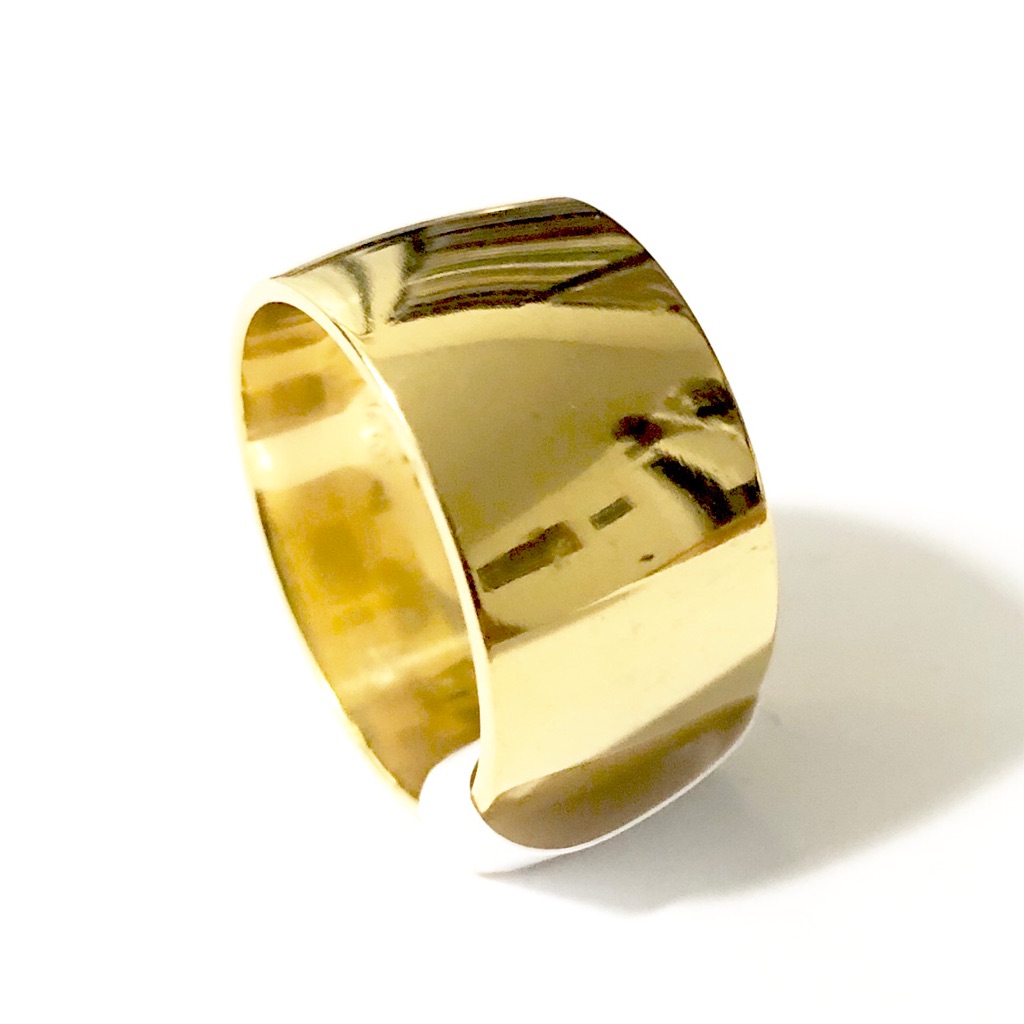 Gold Tone Ring Gold Tone Size 9